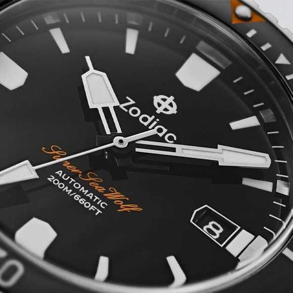 🚫SOLD🚫Zodiac Super Sea Wolf 53 Compression Automatic Watch,40mm ZO9288 - Picture 5 of 8